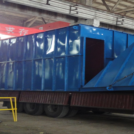 有機肥廠造粒、風選、包裝工序DMC-120除塵器已發貨